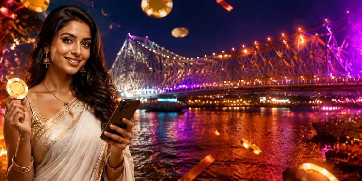 Indian cricket fans betting on mobile near Howrah Bridge, Kolkata